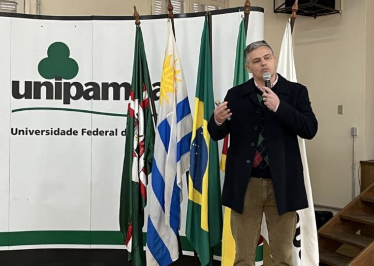 Rafael Schmidt, coordenador do projeto, espera que parque traga impacto regional e transfronteiri&ccedil;o | Unipampa/Divulga&ccedil;&atilde;o/Cidades