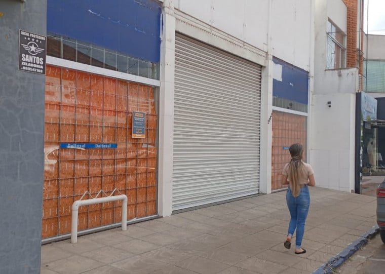 Unidade no Centro e principal via do com&eacute;rcio de Taquari foi fechada pela rede ga&uacute;cha