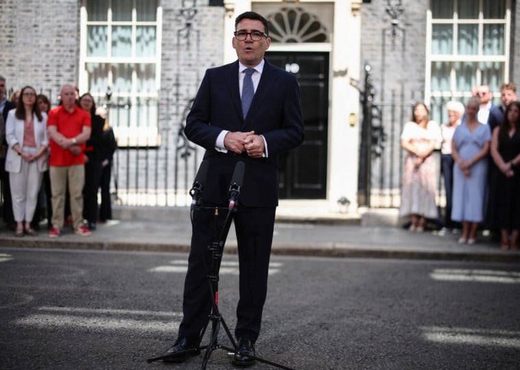 Burnham tornou-se o sétimo primeiro-ministro britânico desde 2016
