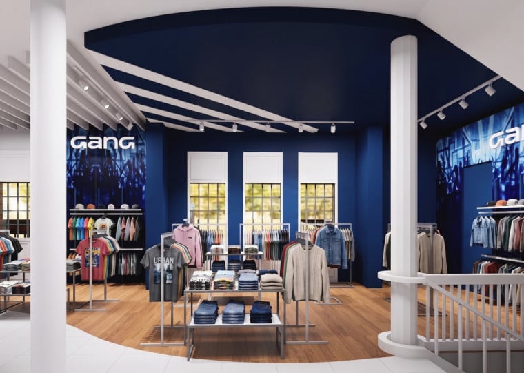 Minuto Varejo - gang - seção dentro de Lojas Pompéia - projeto mostra como vai ser - Shopping Total  