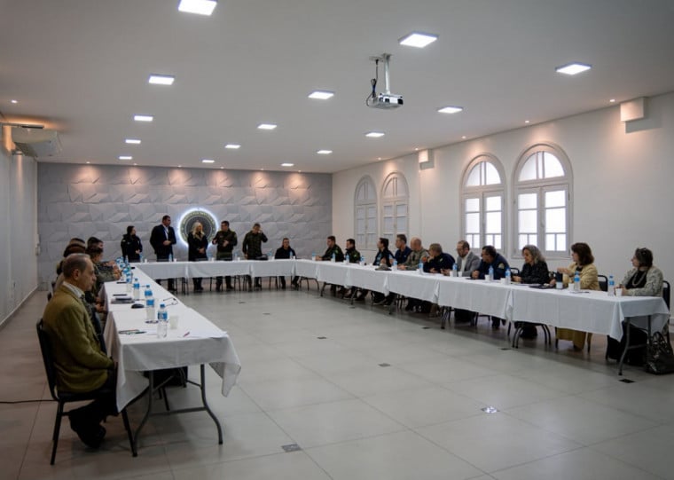 Logística geral do evento, o mapa de rotas, Centro de Treinamentos, entre outros assuntos foram discutidos
