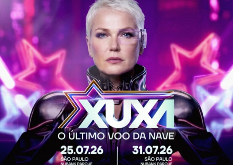Apresentadora e cantora faz show em São Paulo neste sábado (25), dentro de sua turnê de despedida