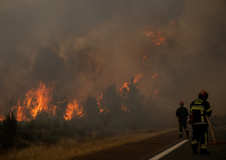 Quase 98 mil hectares já foram consumidos pelas chamas no interior francês
