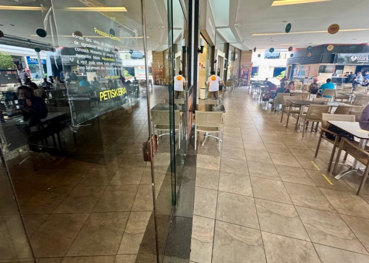 Restaurante permaneceu na praça de alimentação do shopping por 10 anos