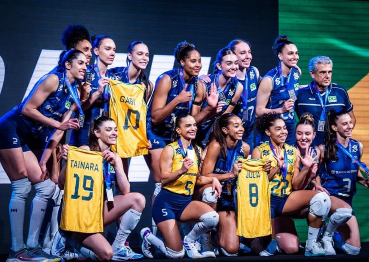 Equipe brasileira segue sem conquistar o título da VNL e amplia sequência de vice-campeonatos na competição