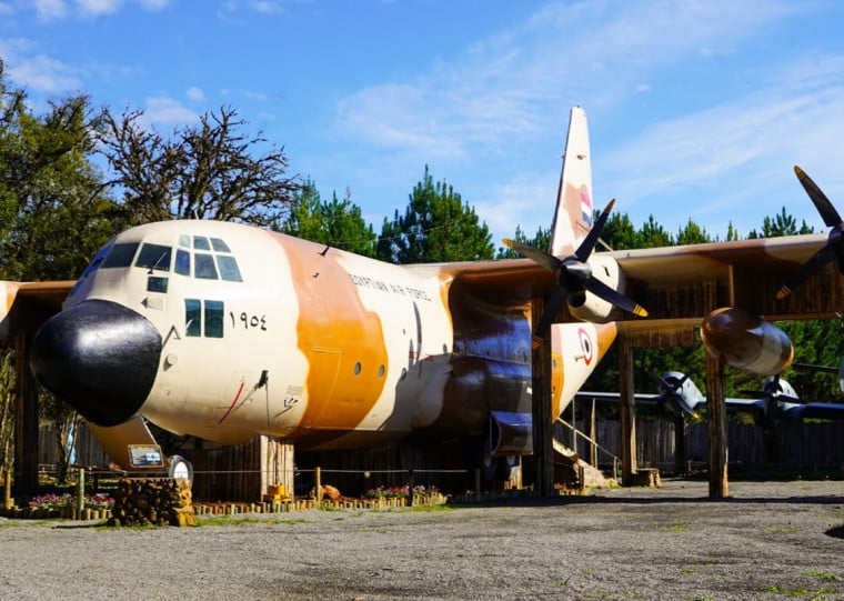 Modelo Hércules C-130 vai fazer parte de parque temático da Florybal em agosto