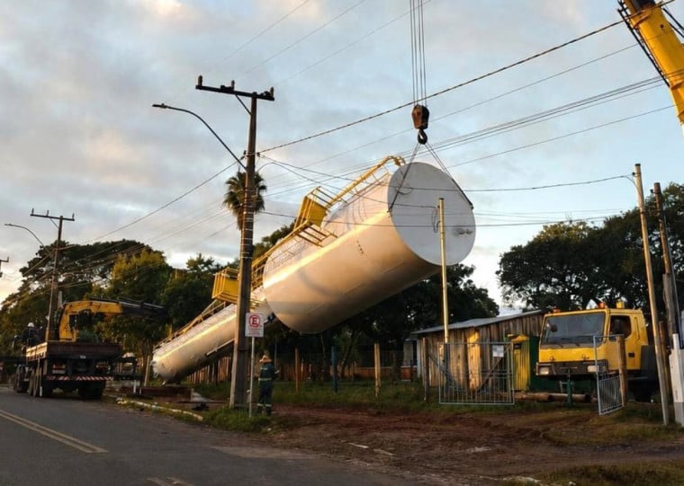 Trabalhos da Corsan envolvem a instalação de válvulas redutoras de pressão, novas redes de distribuição e registros de manobra