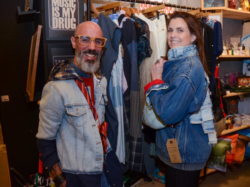 Usuall Up moda Upcycling Porto Alegre Leonardo Barden e Camila Pivetta<br />Foto: Fernanda Bigio Davoglio/Especial/JC