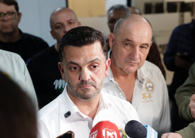 Marcelo Maranata em coletiva antes da convenção partidária