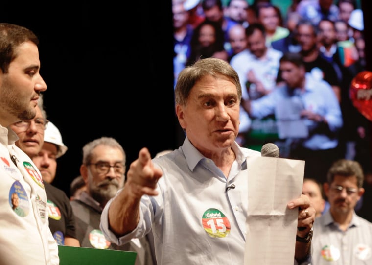 A candidatura de Germano Rigotto ao Senado foi confirmada neste sábado na convenção do MDB