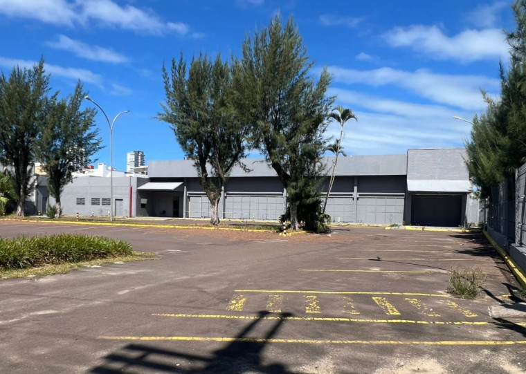 Uma das unidades teve a bandeira Nacional no Centro de Torres, no Litoral Norte