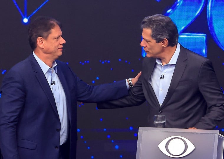 Candidatos trocaram farpas em debate promovido pela Bandeirantes