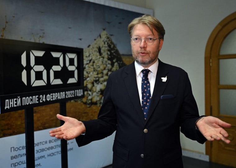 Nikolay Rybakov é o líder do do partido liberal Yabloko