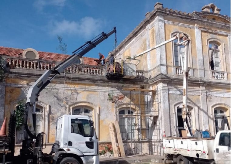 Restaura&ccedil;&atilde;o completa do pr&eacute;dio est&aacute; prevista em R$ 15 milh&otilde;es