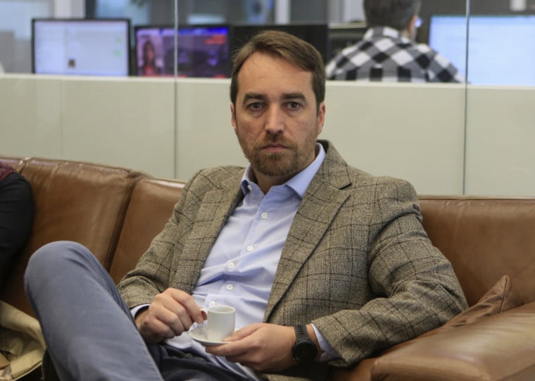 Guilherme Abdala, sócio da Evermonte Executive Search, visitou a redação do Jornal do Comércio nesta quarta-feira (12)