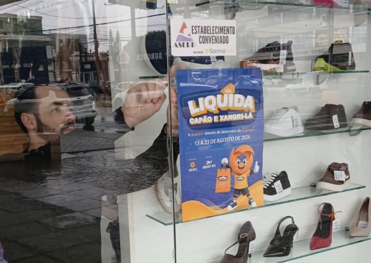 Lojas j&aacute; est&atilde;o com material do primeiro Liquida Cap&atilde;o da Canoa e Xangri-L&aacute; 