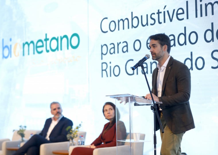 Governador fez an&uacute;ncio durante inaugura&ccedil;&atilde;o de planta de biometano