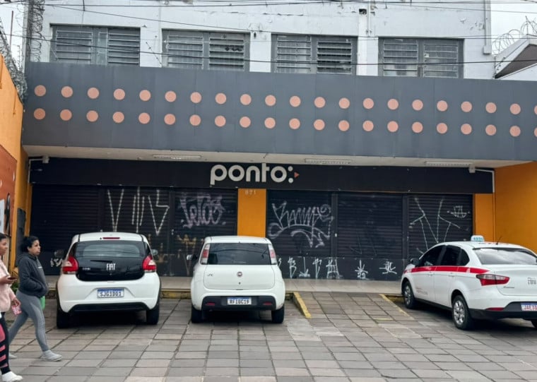 Filial da Ponto na avenida Azenha foi fechada dentro de leva de outras unidades desativadas 