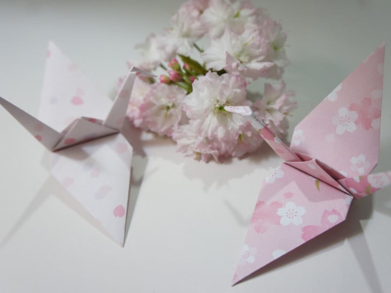 Entre os modelos de origami mais procurados, o tsuru, tradicional ave japonesa, e as rosas s&atilde;o o destaque<br />Foto: Yakami Origami/Divulga&ccedil;&atilde;o/JC