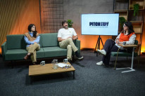Letícia Souza, da Rocambolo, e Guert Schinke, da Baden, são os primeiros convidados do Pitch Stop