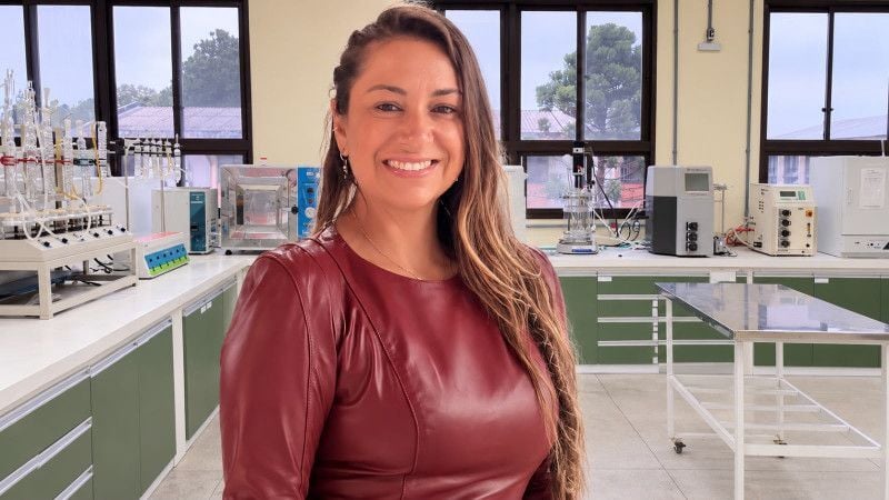 Professora Michele Greque de Morais Costa, da Universidade Federal do Rio Grande (Furg), agraciada com o prêmio 