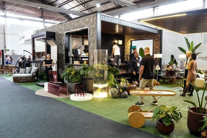 Cabana exposta está comercializada e será instalada no entorno do Guaíba