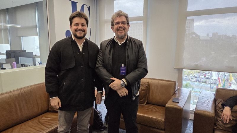 Diretores da Aplicap, Diego Zugno Kulczynski e Marcio Jose Fritsch, debateram sobre a evolução do seu negócio