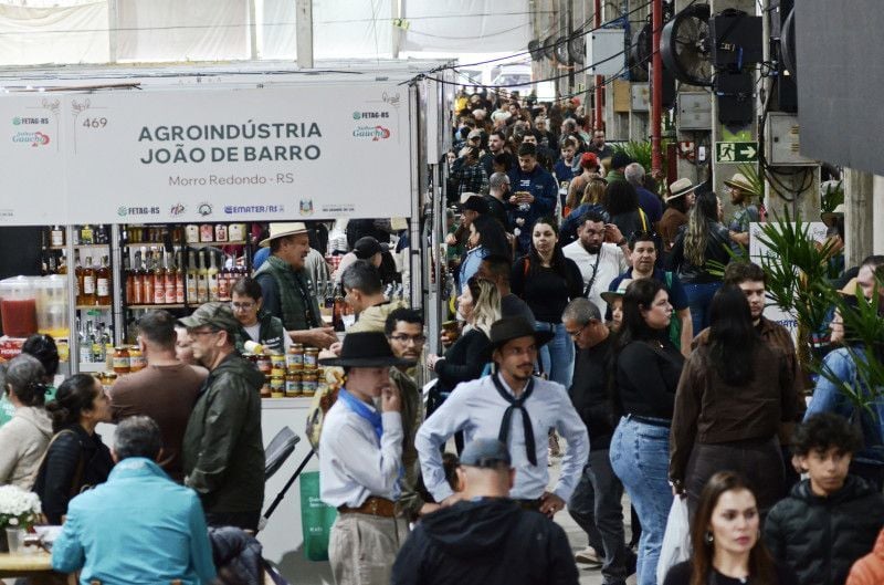 Pavilhão da Agricultura Familiar é sempre um dos mais disputados