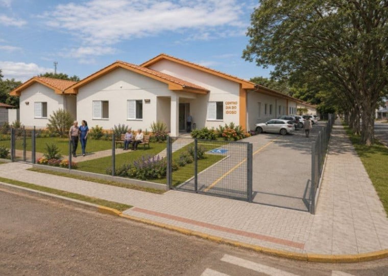 Prédio, quando acabado, terá espaço para atender até 20 pessoas diariamente