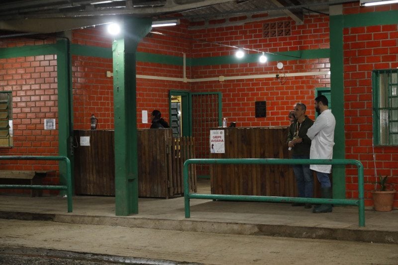 Local onde s&atilde;o feitas as inspe&ccedil;&otilde;es durante a Expointer | Dani Villar/Especial/JC
