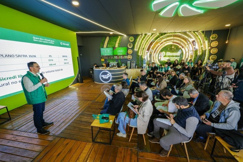 Na Expointer, instituição informou a liberação, até agora, de R$ 22 bilhões no Plano Safra