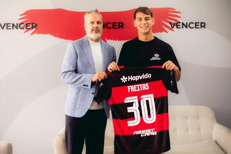 O Mais Querido oficializa Joaquín Freitas, promessa do River Plate, por R$ 36,3 mi