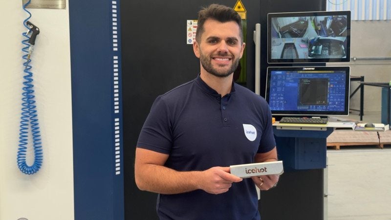 Alex Sander da Rosa &eacute; s&oacute;cio-fundador da Icehot
