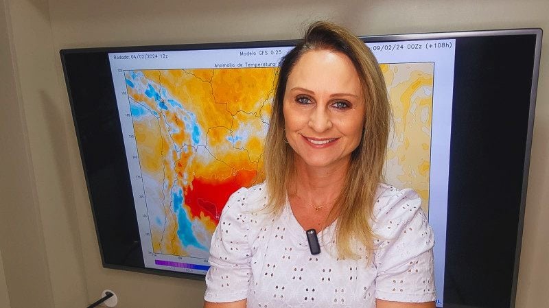 Meteorologista Estael Sias, sócia-diretora da MetSul Meteorologia