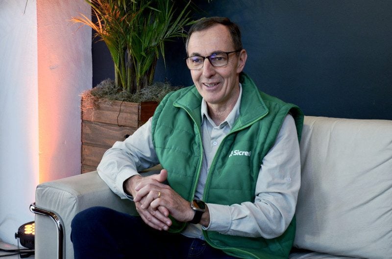 Márcio Port, presidente da Central Sicredi Sul/Sudeste, detalhou o assunto durante visita à Casa JC