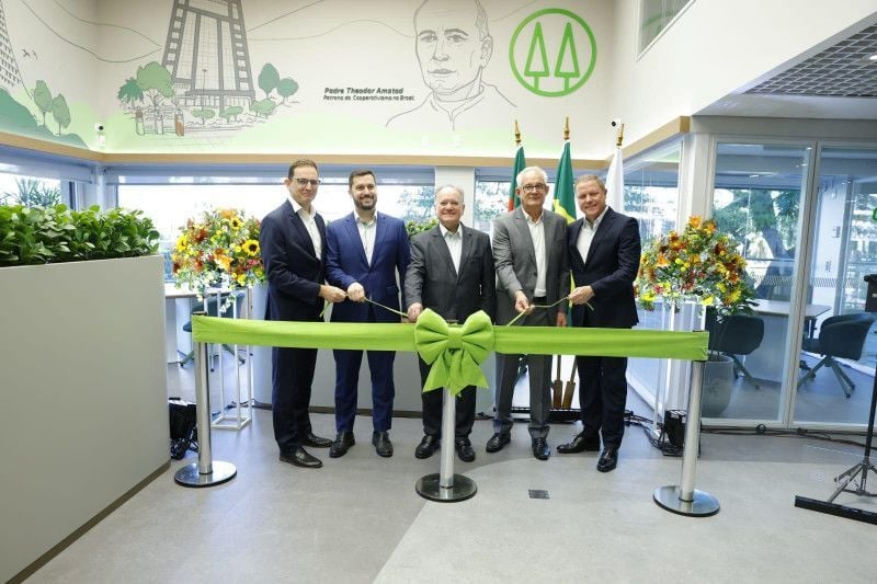 Reinaugura&ccedil;&atilde;o Ag&ecirc;ncia Jardim Lind&oacute;ia  | SICREDI ORIGENS/ DIVULGA&Ccedil;&Atilde;O/ JC