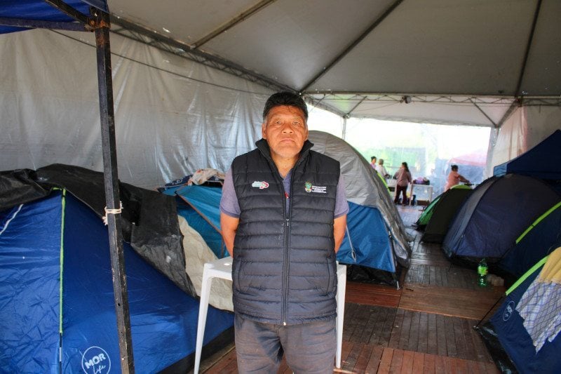 Povos indigenas no acampamento dentro da Expointer 2026 | GABRIELI SILVA/ESPECIAL/JC