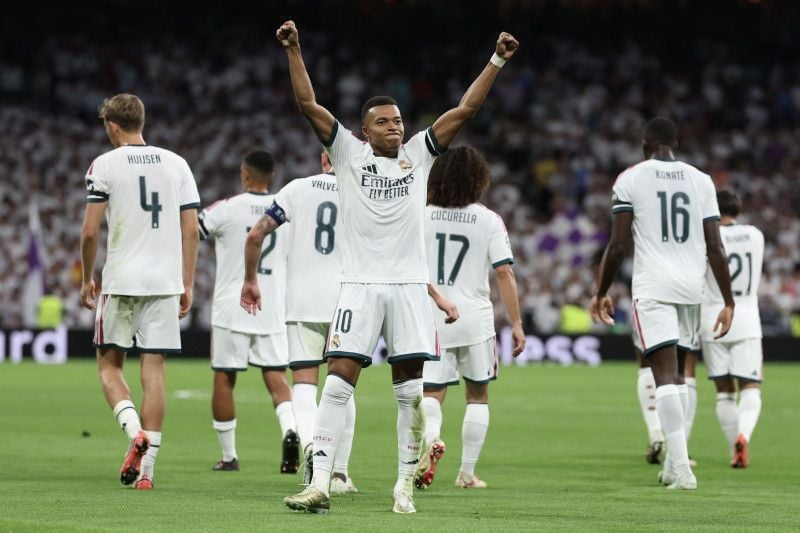 Mbappé abriu o placar para os espanhóis