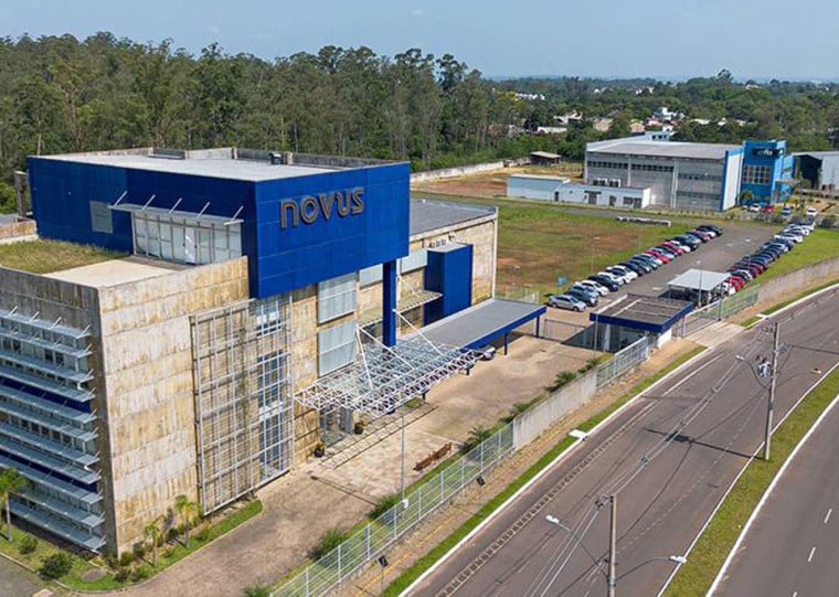 NOVUS foi a primeira a se instalar no Parque Canoas de Inova&ccedil;&atilde;o, em 2018