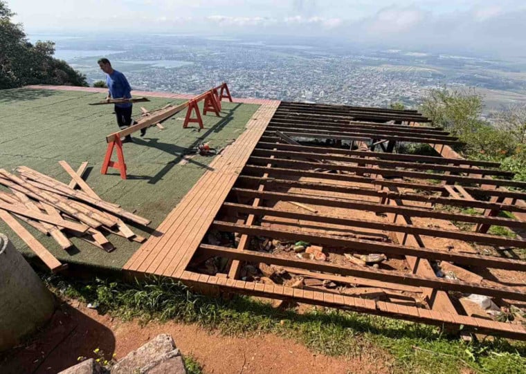 Local &eacute; um espa&ccedil;o tradicional para a pr&aacute;tica do voo livre na cidade