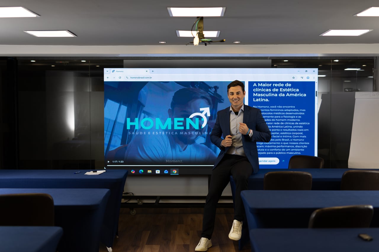 Luiz Fernando Carvalho, empresário, fundador e CEO da Homenz