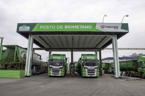 Reiter Log investe R$ 600 milhões em 220 caminhões a gás e infraestrutura