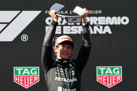 Antonelli ganha terceiro GP seguido e se torna primeiro vencedor em Madring; Bortoleto é o 13º