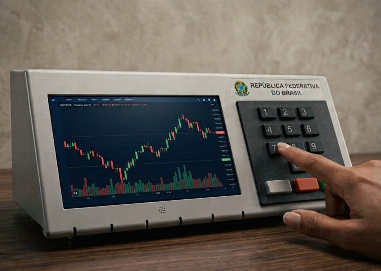 Recente aproximação entre Lula e Flávio Bolsonaro nas sondagens coincide com forte valorização do Ibovespa