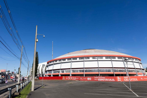 Com previsão de conclusão para o fim do ano, reformas no Gigantinho seguem para etapa final 