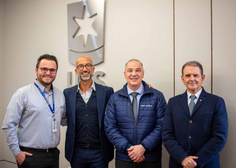 Antonello Carrossa foi recebido na UCS para uma conversa com estudantes
