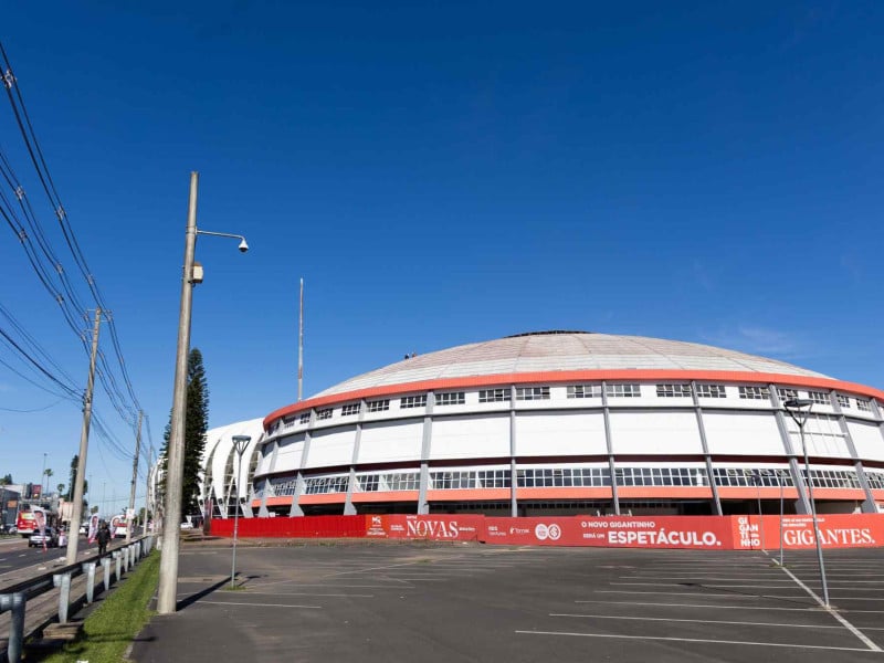 Com previsão de conclusão para este ano, reformas no Gigantinho seguem para etapa final