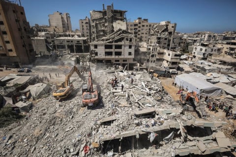 UE diz que só uma fração dos recursos necessários para reconstruir Gaza foi arrecadada