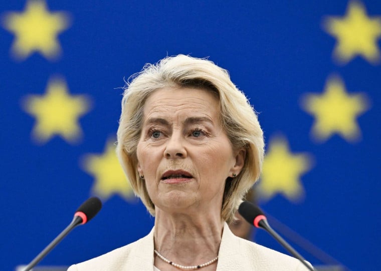Ursula von der Leyen, presidente da Comissão Europeia