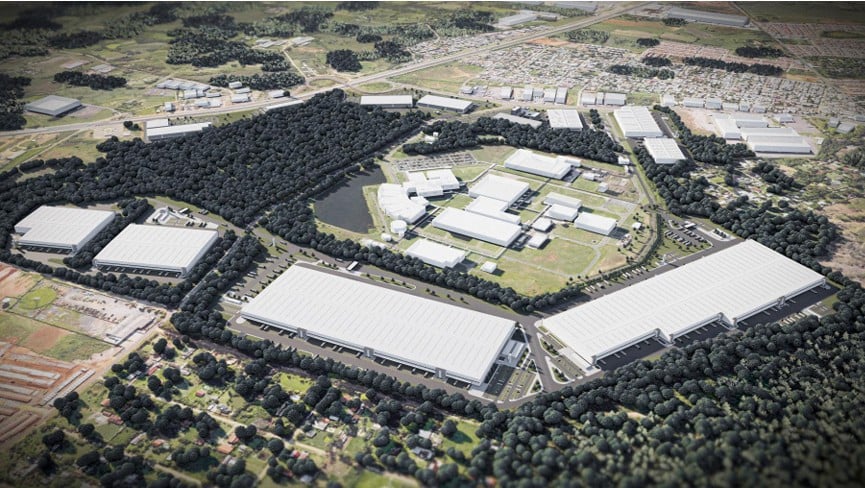 Empreendimento da Guardian Gestora ter&aacute; mais 384 mil metros quadrados e ser&aacute; implantado em seis fases; primeira etapa prev&ecirc; R$ 300 milh&otilde;es e potencial de 2,7 mil empregos diretos em Cachoeirinha | Guardian Gestora/Divulga&ccedil;&atilde;o/JC